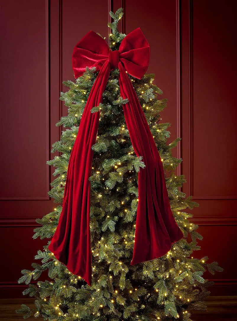 Giant velvet bow Christmas Collection | Simons Maison | | Simons