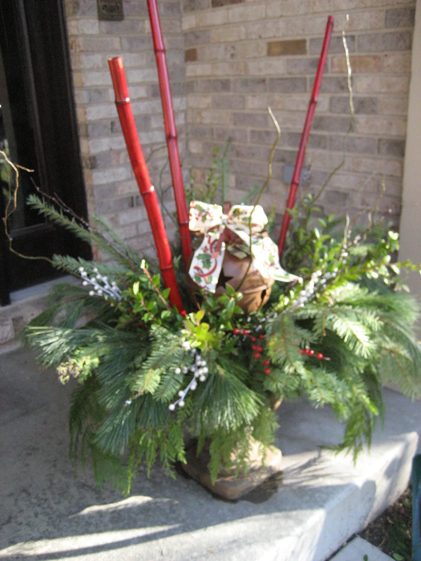 Gorgeous, Do-it-Yourself, Winter Urns! | More is More Mom