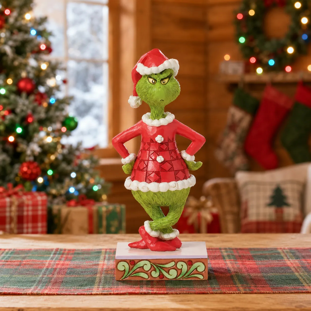 Grinch with Hands on His Hips by Jim Shore