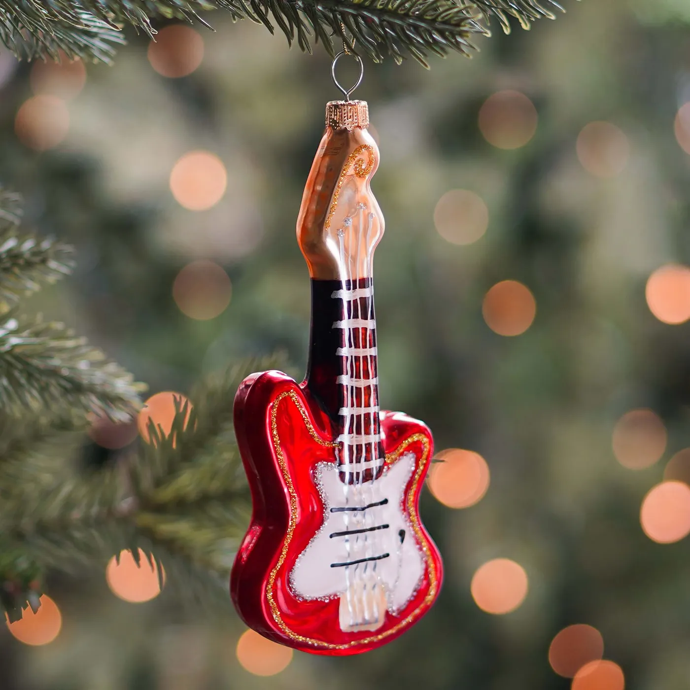 Guitar Ornament | Musical Rock & Roll | It's all about Christmas