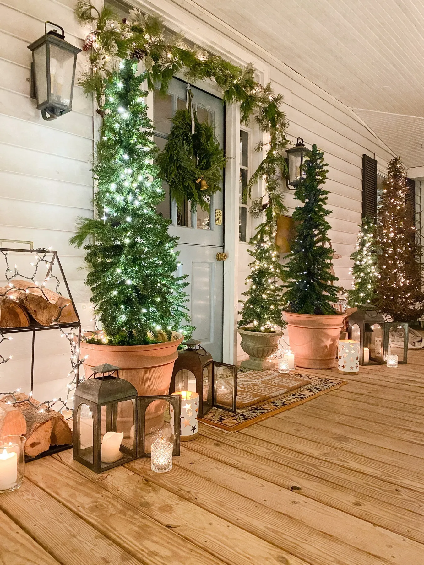 Holiday Home Tour 2021: Classic Christmas Front Porch — Gathered Living