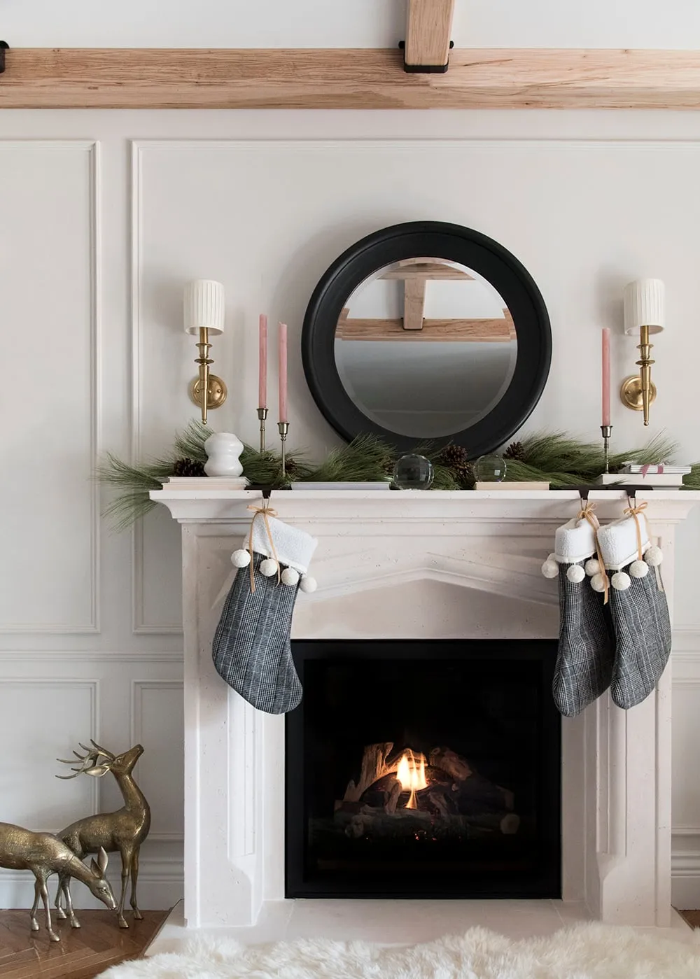 Holiday Mantel Styling: 5 Classic Looks - Room for Tuesday