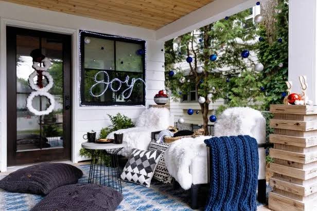 Holiday Porch Design Ideas From HGTV Urban Oasis 2019 | HGTV