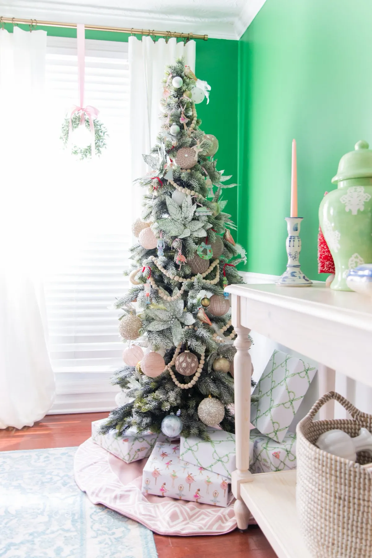 Holiday Wreath Watercolor Ornament — Simply Jessica Marie