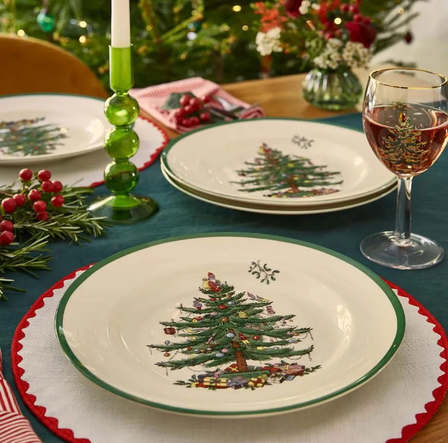 Home Goods Spode Christmas Tree 12 Piece Set Shop Spode Christmas Dining Set:  12-Piece Christmas