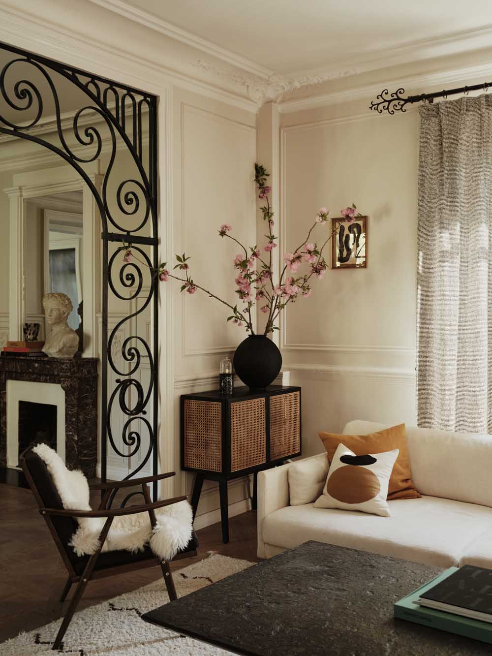 Home tour | Scandinavian minimalism meets Belle Époque elegance in France |