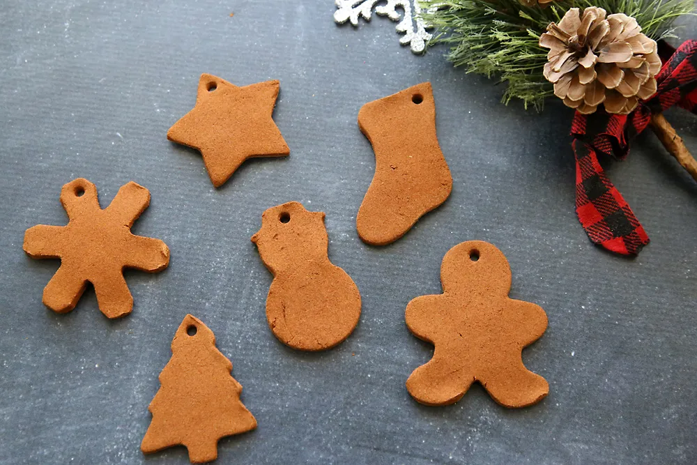 Homemade Cinnamon Ornaments {Only 2 Ingredients!} Story - It's Always Autumn