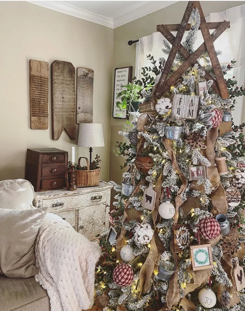 How to Decorate a Christmas Tree in 5 Easy Steps - My Rustic House