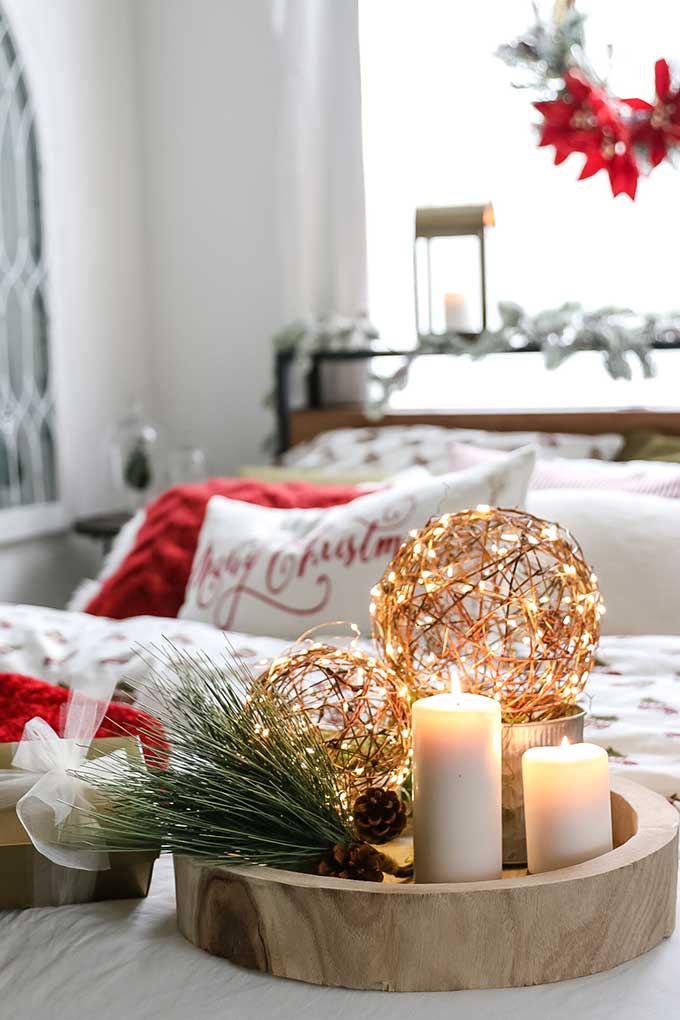 How to Decorate Your Bedroom for Christmas in 6 Steps – Hallstrom Home