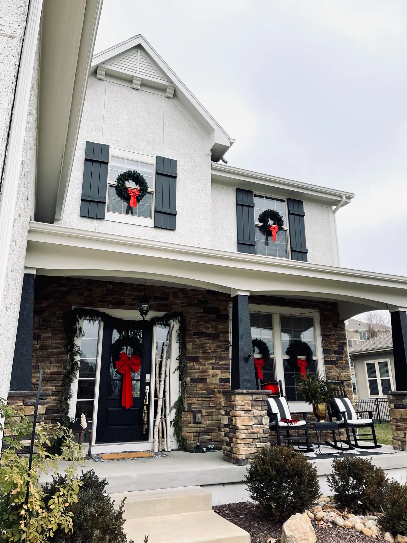 How to Hang a Wreath on Every Window - Life Love Larson