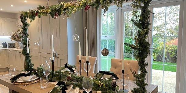 How to style a Christmas rustic dining table | Modish Living
