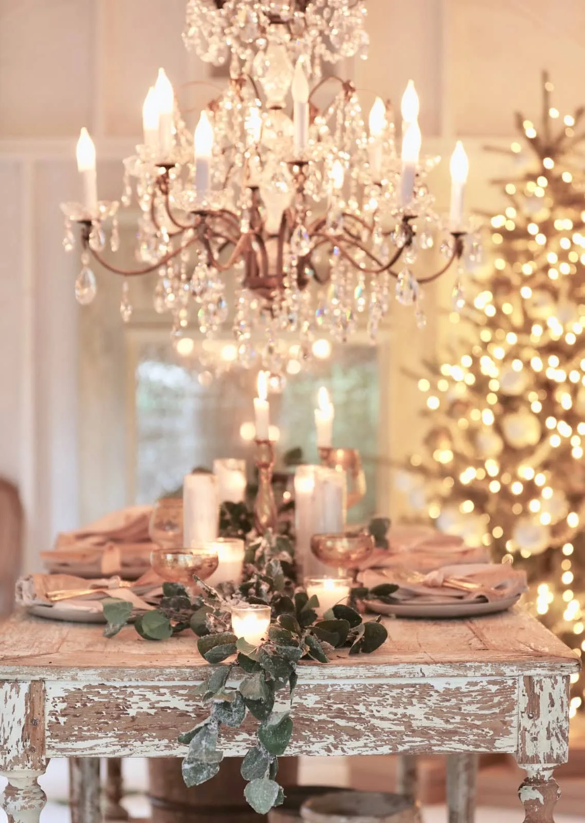 Inspired Christmas- Christmas Barn - French Country Cottage