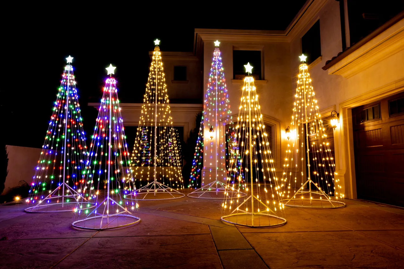 LED Holiday Decor - Outdoor Multi-Color or Warm White Light Strand Tre –  Lightsdepot