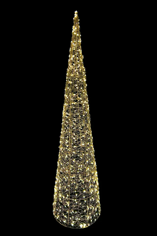 LED Tree with 1800 LED : 35D x 180cmH