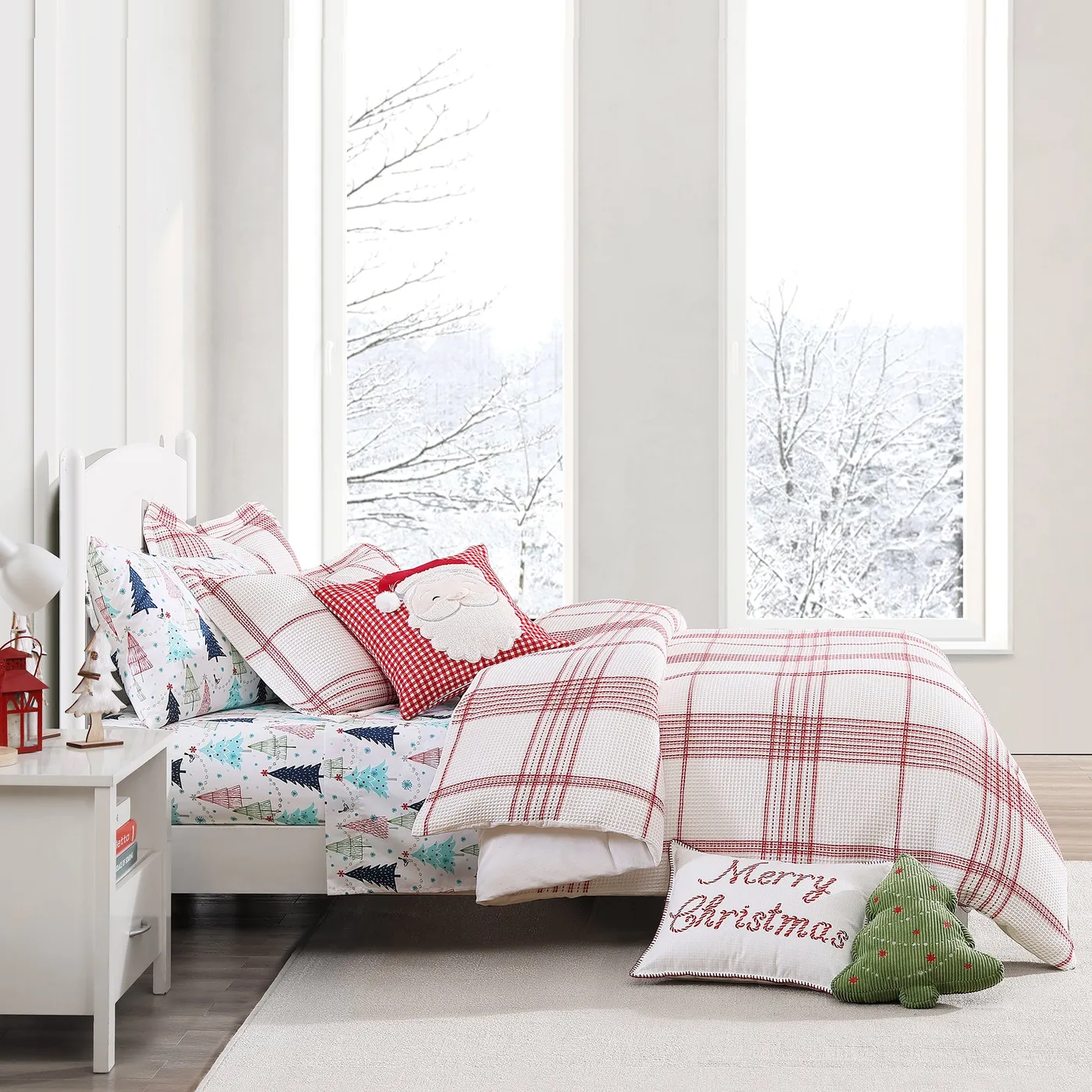 Levtex Home White Pine Sheet Set, Twin