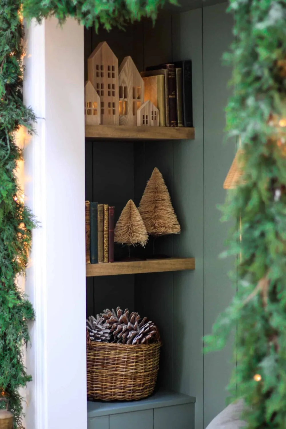 Lush Christmas Garland That's Easy and Affordable — Wildflower Home Interiors