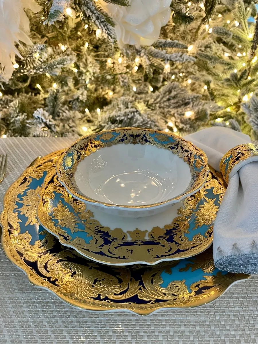 Luxury 12-Piece Bone China Dinnerware Set - Service for 4 – DesignedBy The  Boss