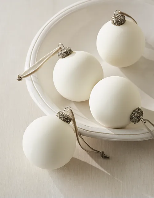 Luxury Christmas Tree Decorations & Baubles | The White Company UK