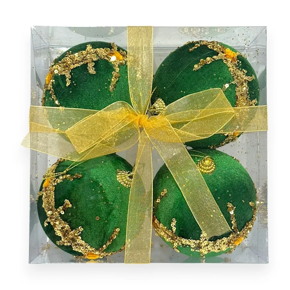 Luxury Velvet Sequin Christmas 4' – Chan's Silk Flowers, inc