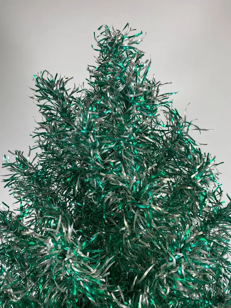 Mid Century Silver and Green Aluminum Christmas Tree, 'Starlite' by Revlis  For Sale at 1stDibs | revlis aluminum christmas tree, revlis starlite christmas  tree, revlis christmas trees