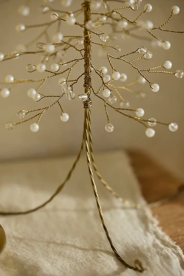 Mini Pearl Beaded Tree