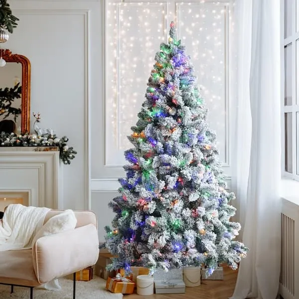 Multicolored Lights Christmas Trees - Designer Picks | Foter