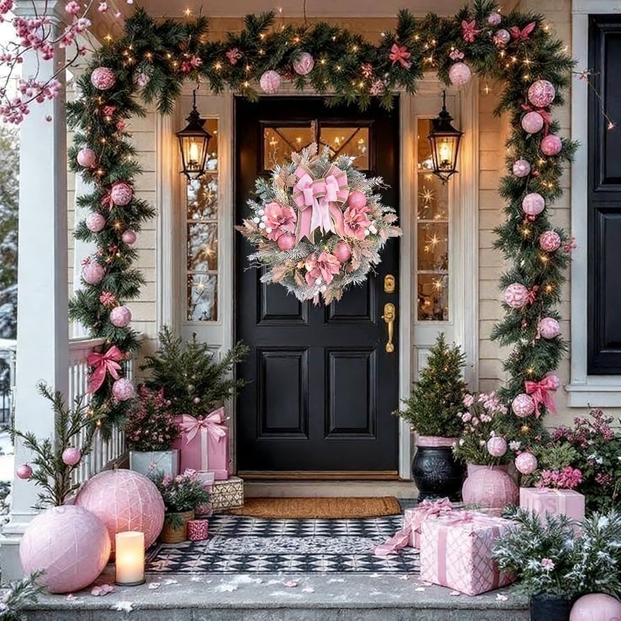Must-Have Pink Christmas Decorations for a Glam & Cozy Holiday Home