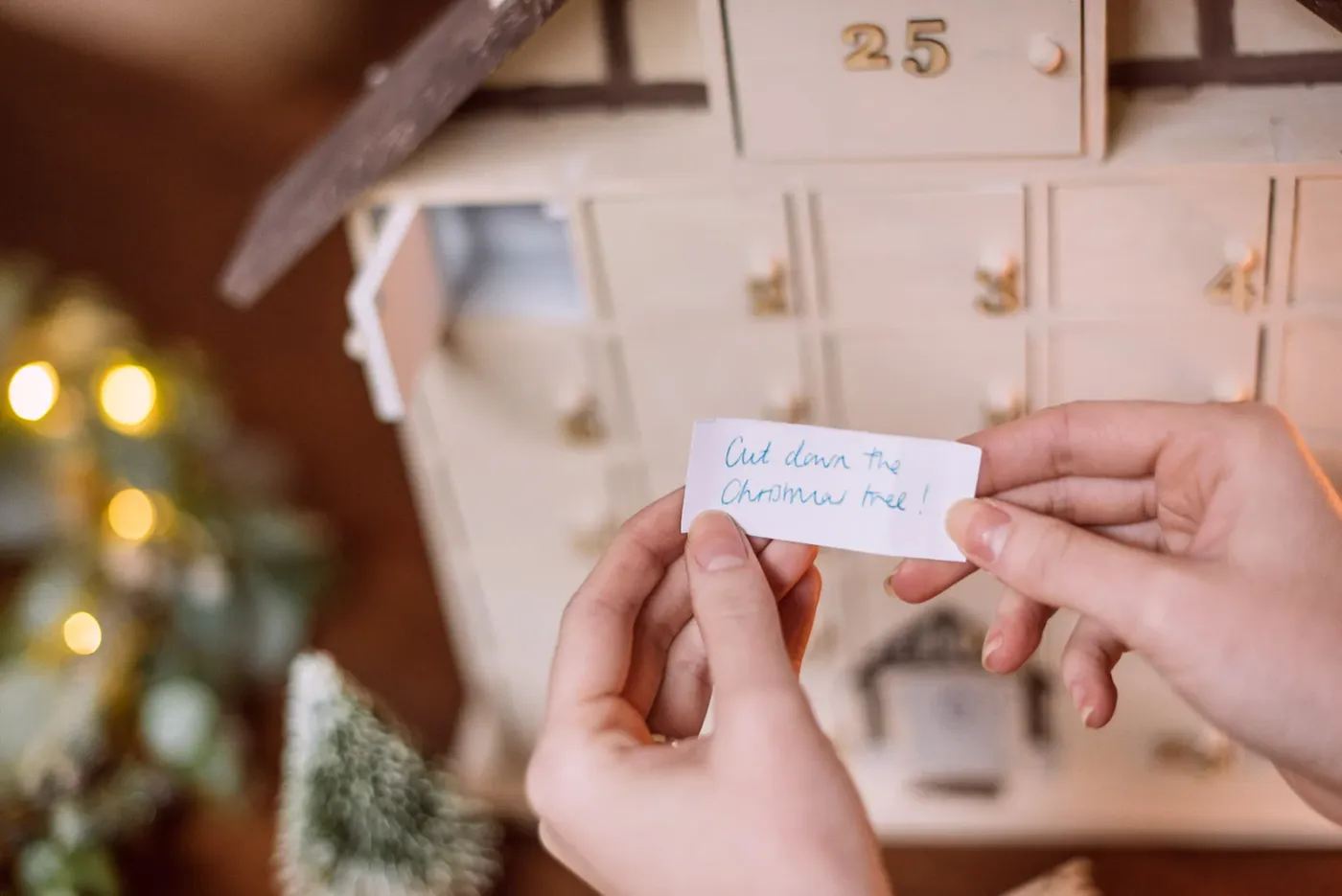 My Christmas Village DIY Advent Calendar | Fifi McGee