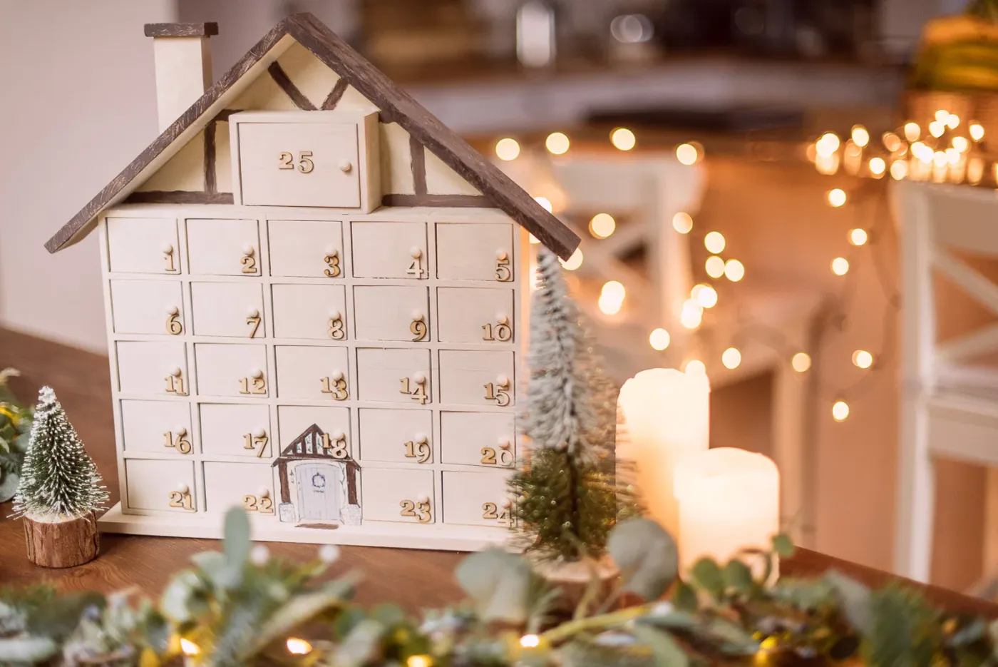 My Christmas Village DIY Advent Calendar | Fifi McGee