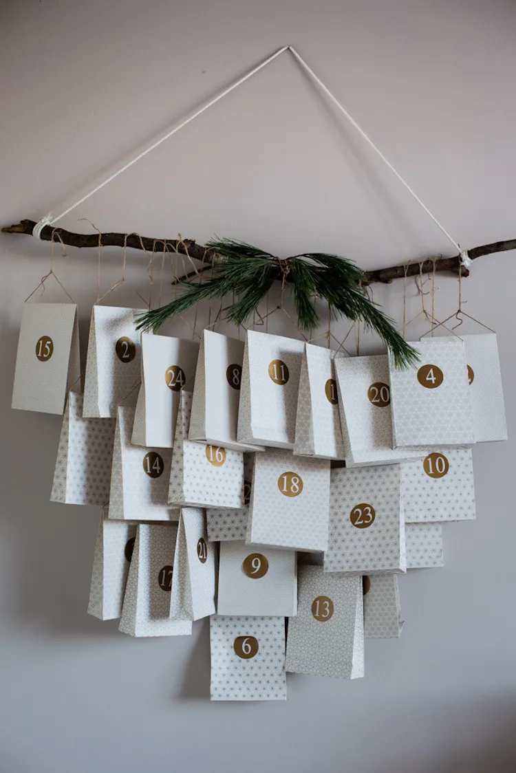 my scandinavian home: DIY Christmas Advent Calendar