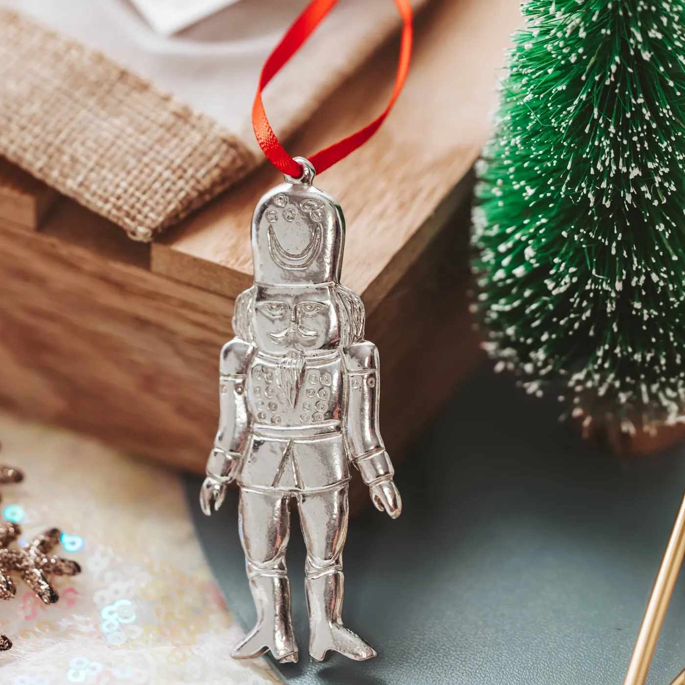 Nutcracker Christmas Ornament – The Bleu Daisy