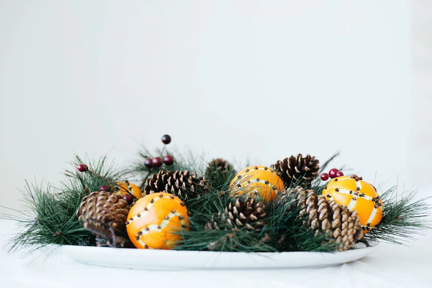 Orange Clove Pomander Centerpiece - Let's Mingle
