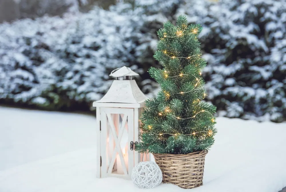 Outdoor Christmas Wood Decorated Tree Christmas Trees DIY Pallet Christmas Trees For Outdoors Pretty DIY Home
