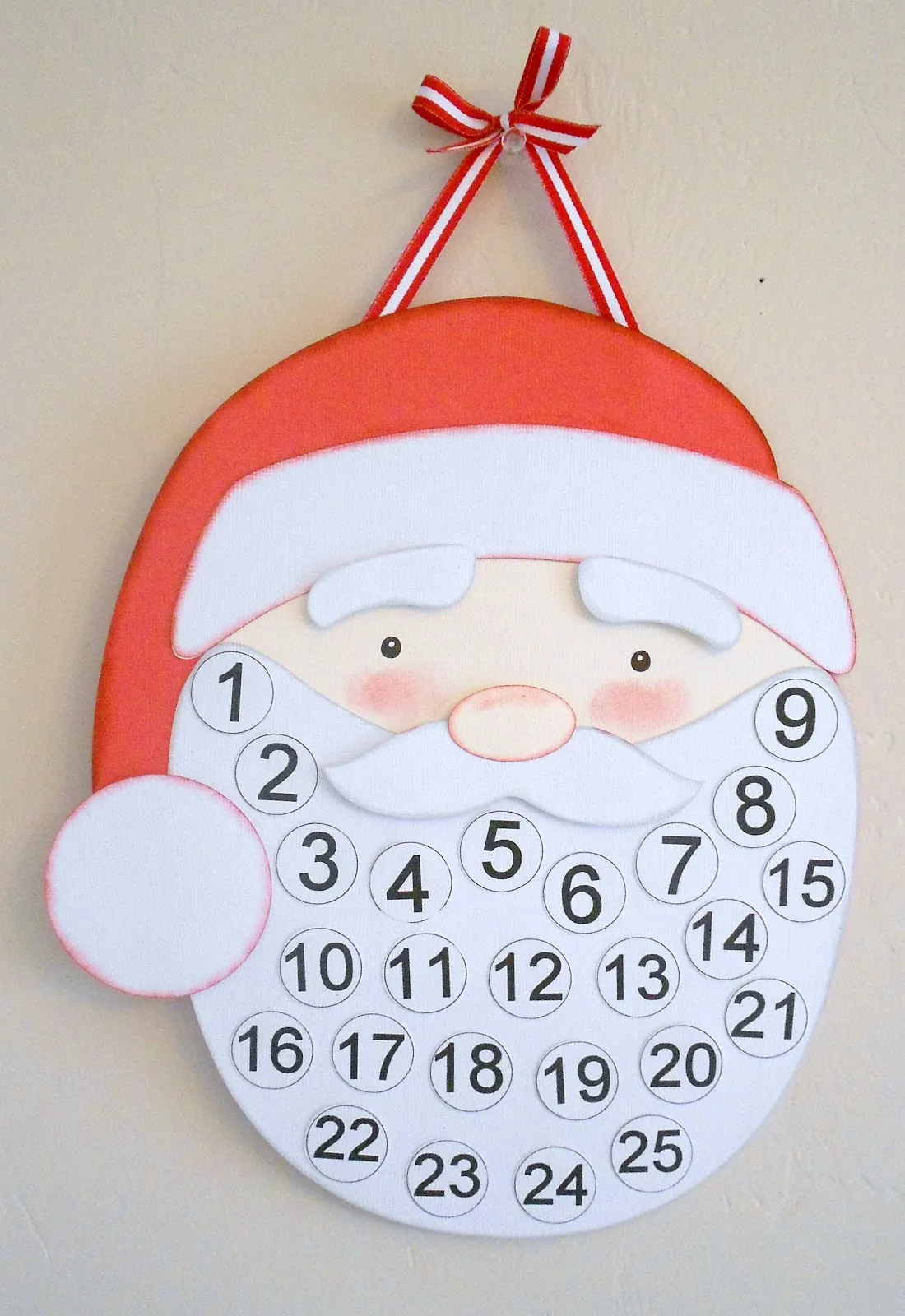 Paper Creations by Kristin: Santa Countdown to Christmas