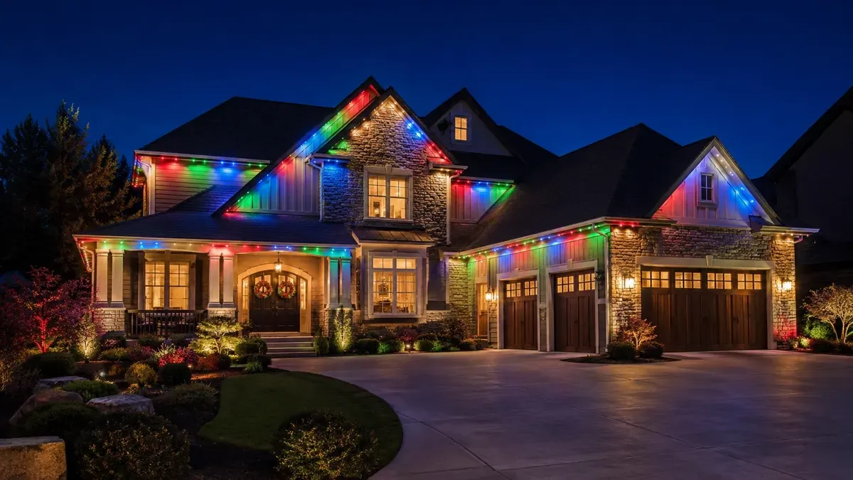 Permanent Outdoor Home Lighting In PA, MD & DE | TC Backer