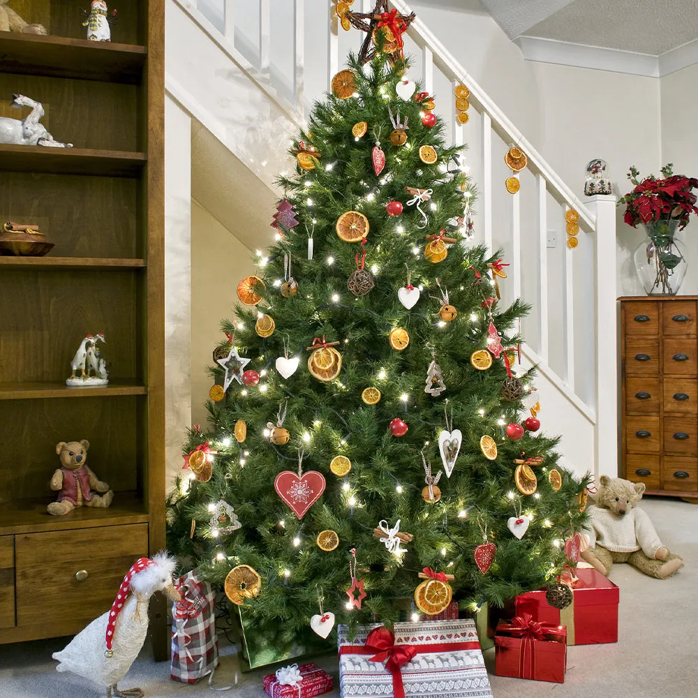 Pre-Lit Artificial Christmas Trees – Faux Natural