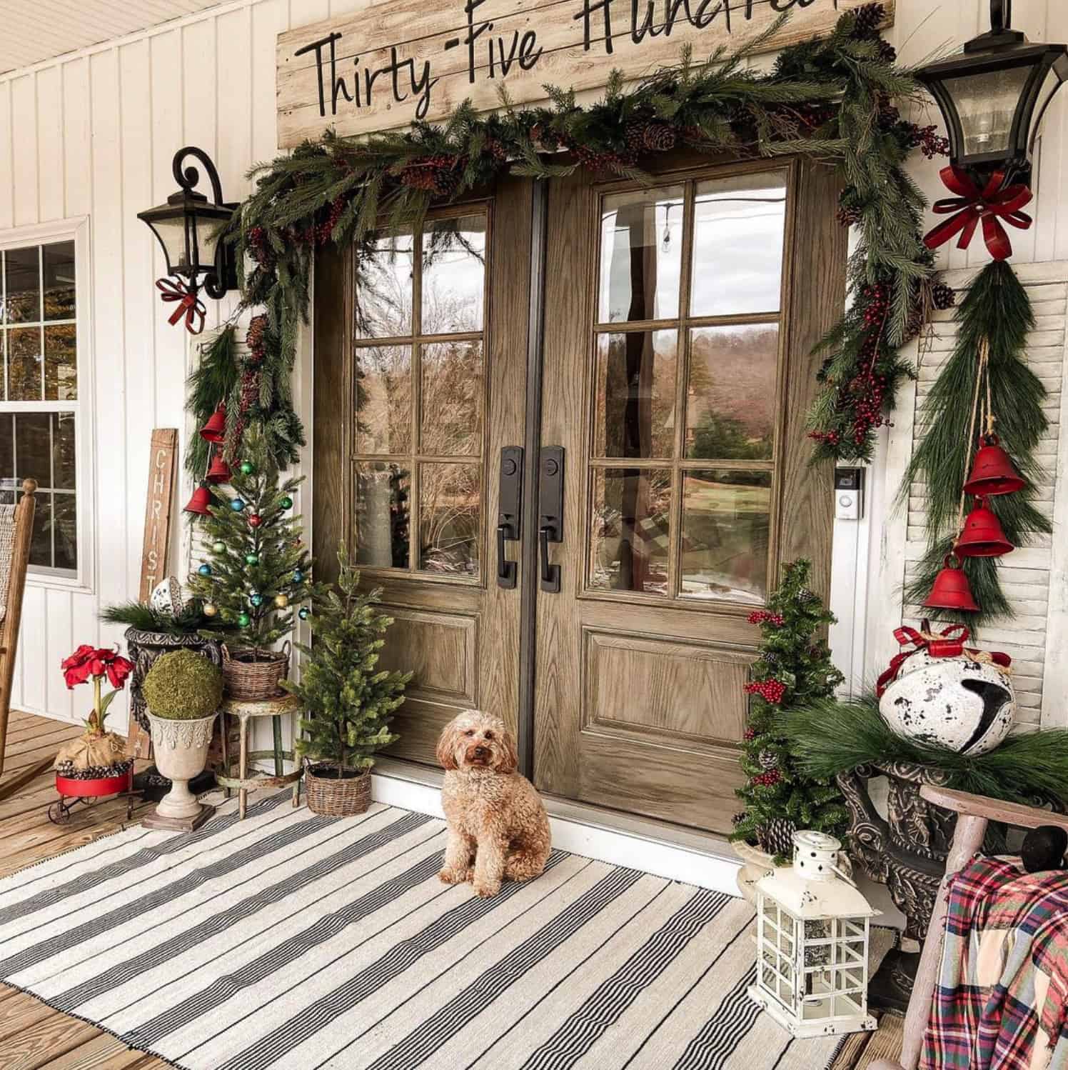 Premium Vintage Christmas Porch Decorations A With Discounts Junk Style  Lora Bloomquist