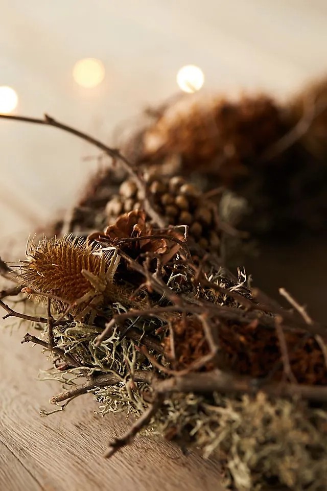 Preserved Pinecone Wreath | Terrain