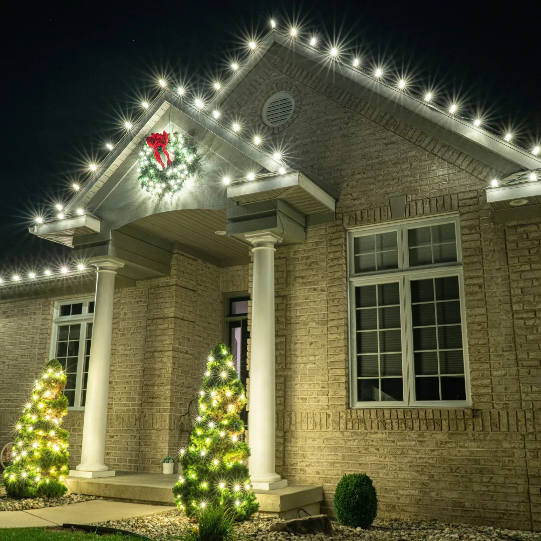 Professional Holiday Light Installation in North Indianapolis | Shine