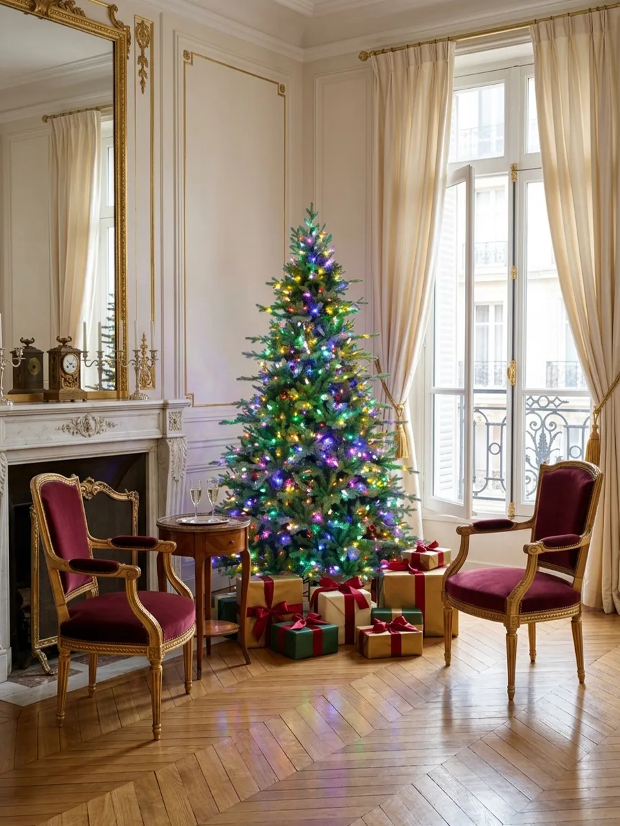 Realistic Christmas Tree with Pastel LED Lights Vienna Diamond | Santa's  Valley