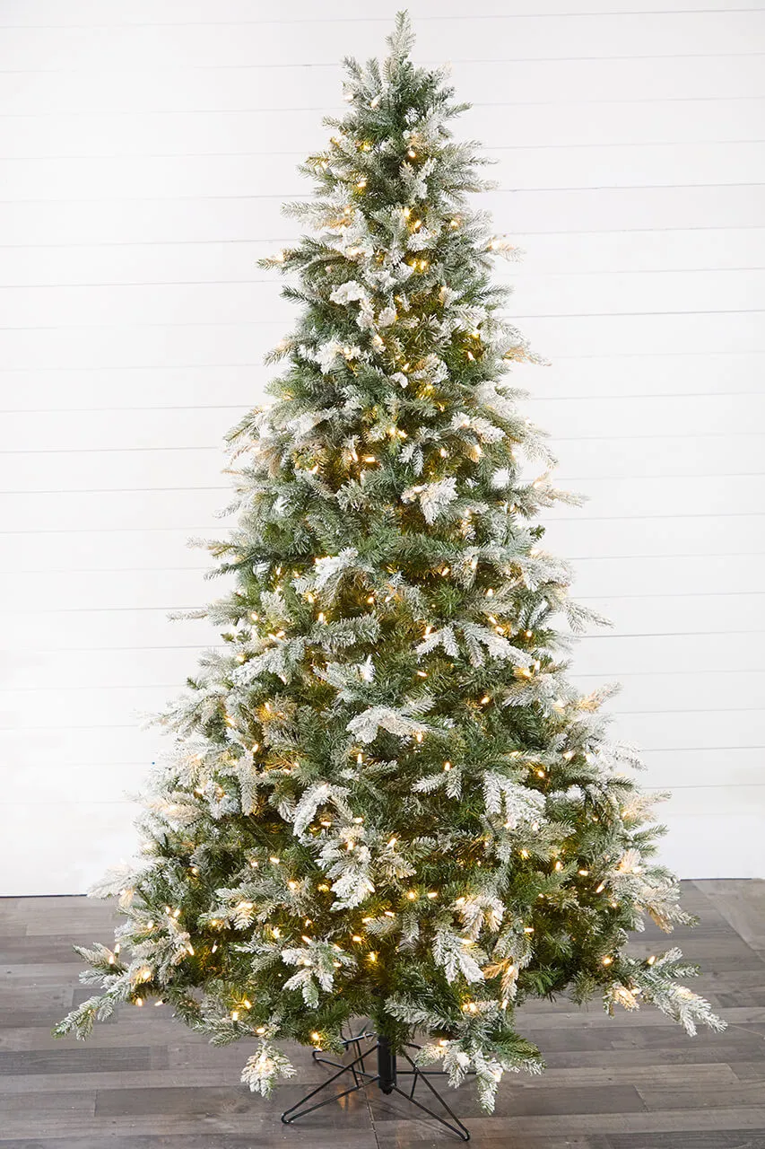Regency 7.5' LED Snowtip Aspen Christmas Tree