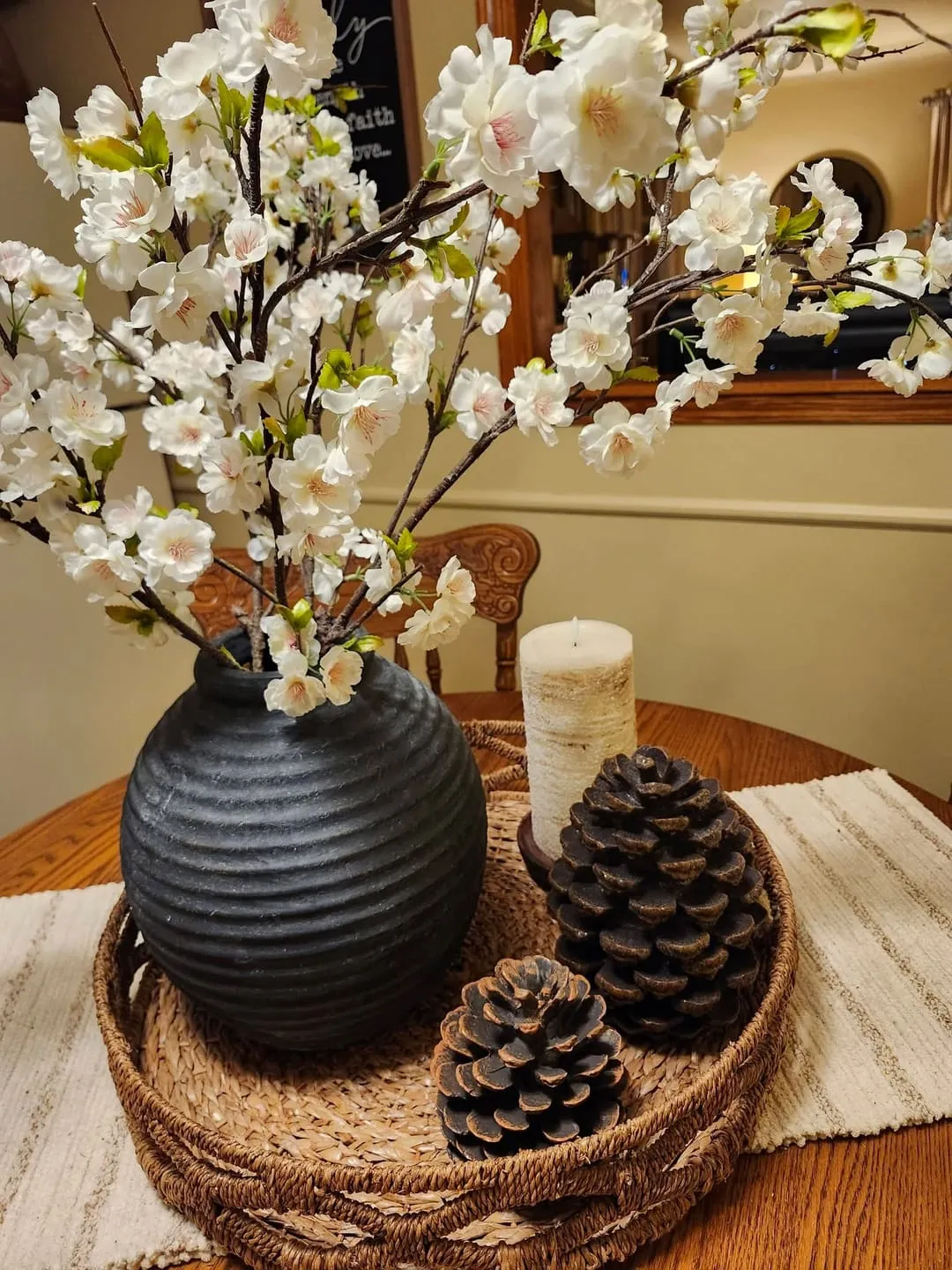 Resin Decorative Pinecone