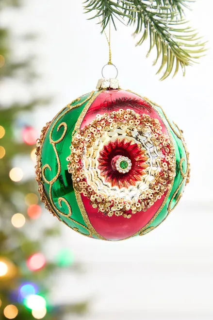 Retro Christmas Balls Vintage Colorful Ornaments Our Christmas Collections  Retro Brites Vintage Christmas Collection Retro Brites Christmas Ornaments  Page Decorator's Warehouse