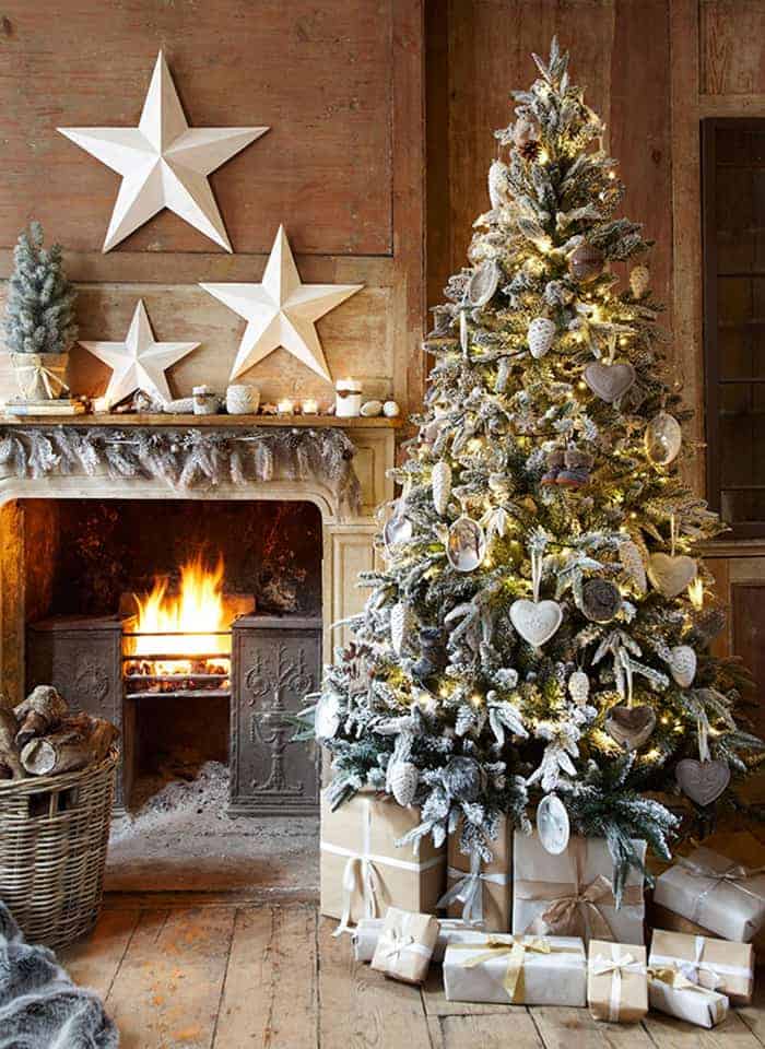 rustic-christmas-tree-inspiration-therelaxedhome | Mountain Modern Life