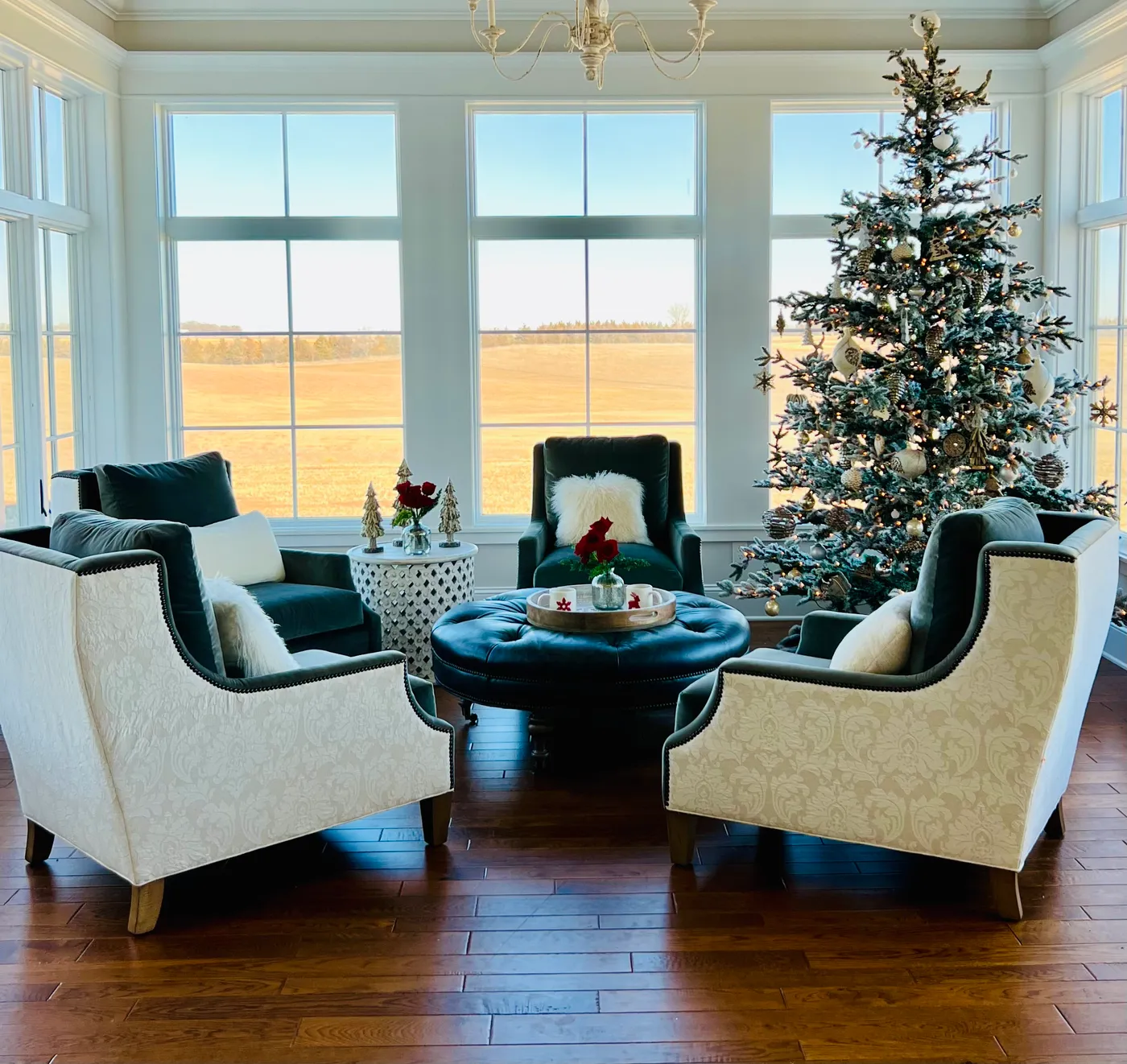 Rustic glam Christmas tree - Belbublly