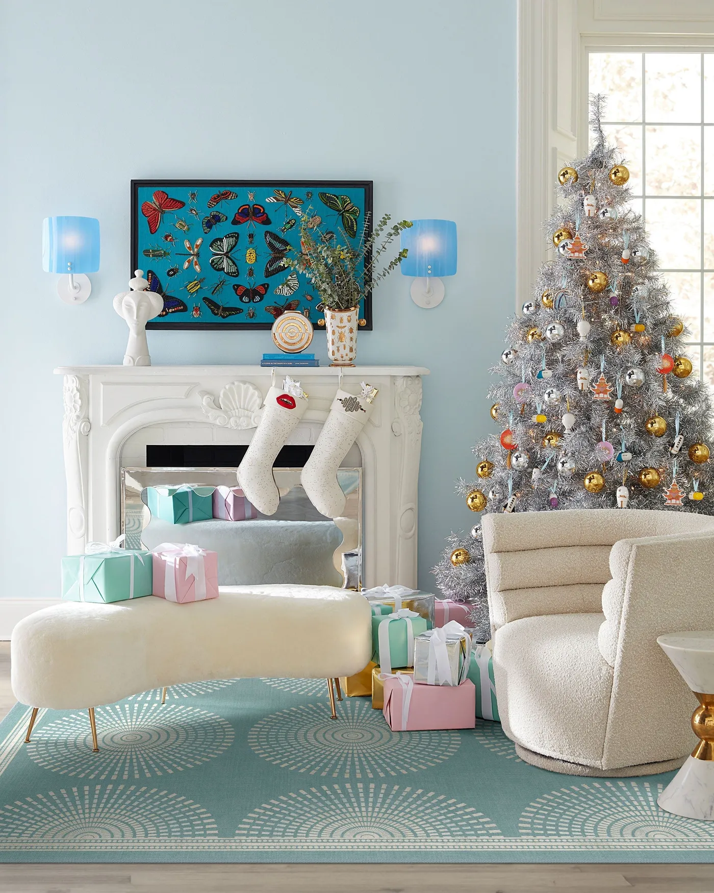 Santorini Blue Rug by Jonathan Adler | Ruggable EU