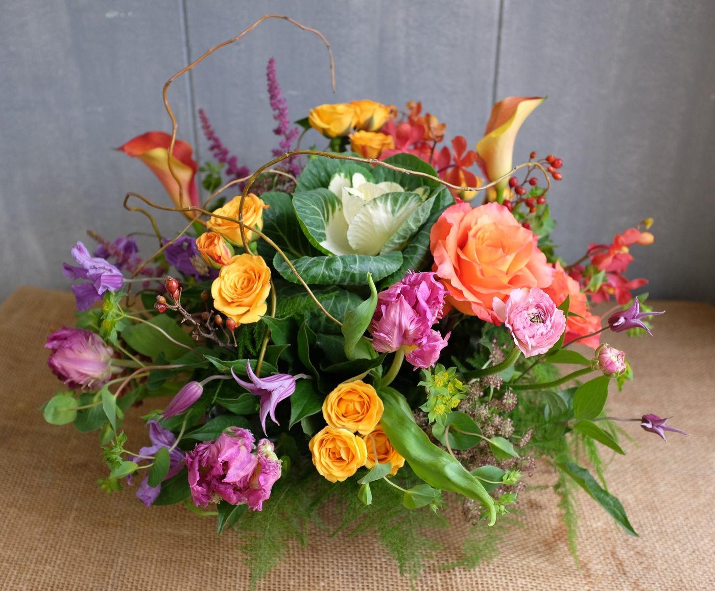 Scarborough l Thanksgiving Centerpiece l Michler Florist l Lex KY – Michler's Florist, Greenhouses & Garden Design
