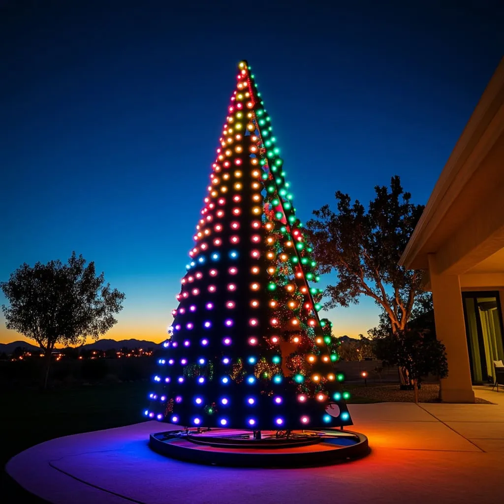 Show-Stopping Outdoor Christmas Tree Ideas for Your Backyard