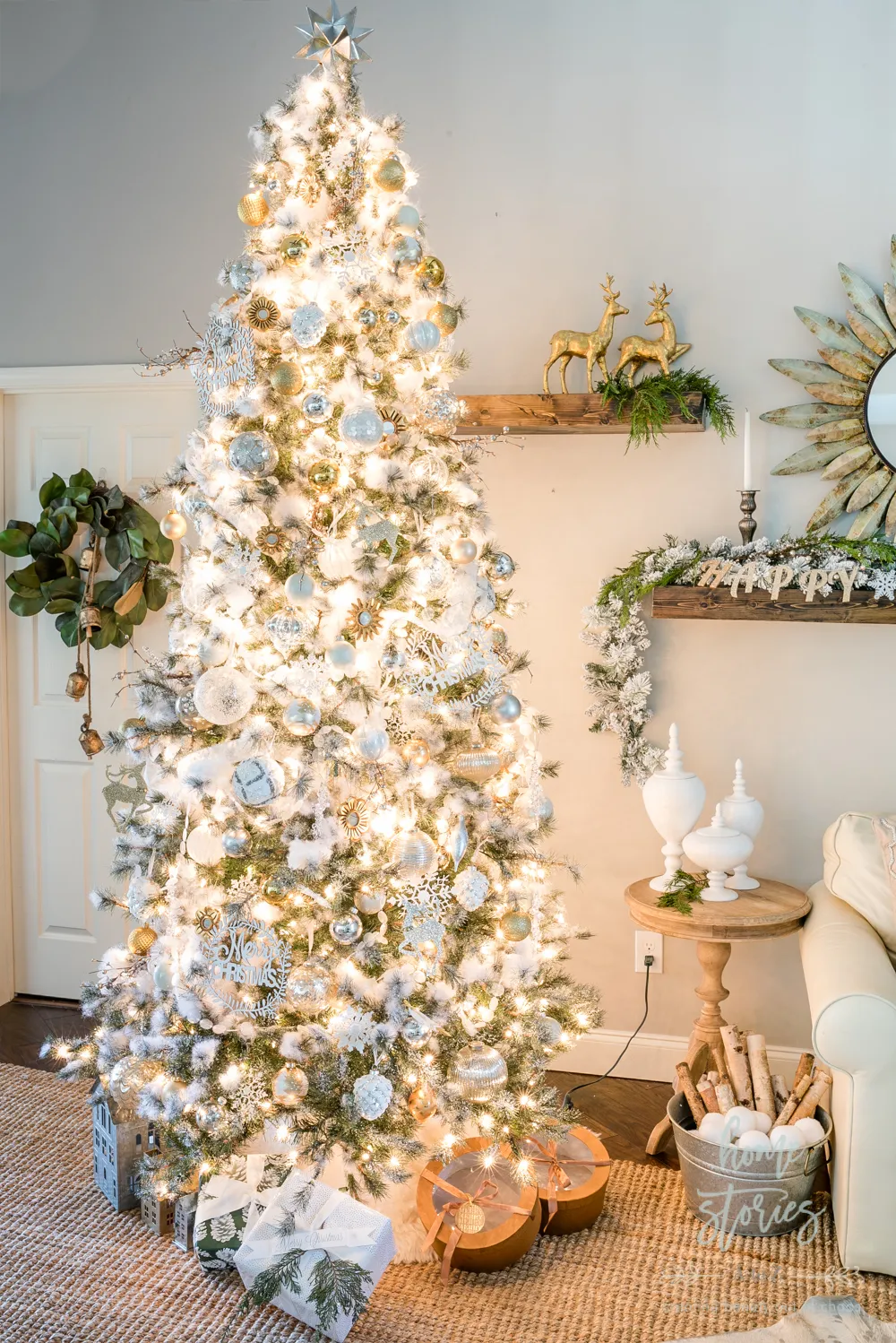 Silver And Gold Christmas Tree Neutral Christmas: Tips For Decorating A  Silver And Gold Christmas Tree