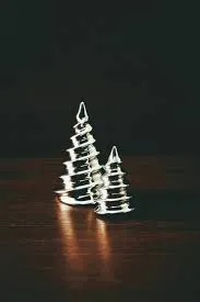 Silver-colored/tree Small Metal Holiday Decoration at H&M Home | H&M US